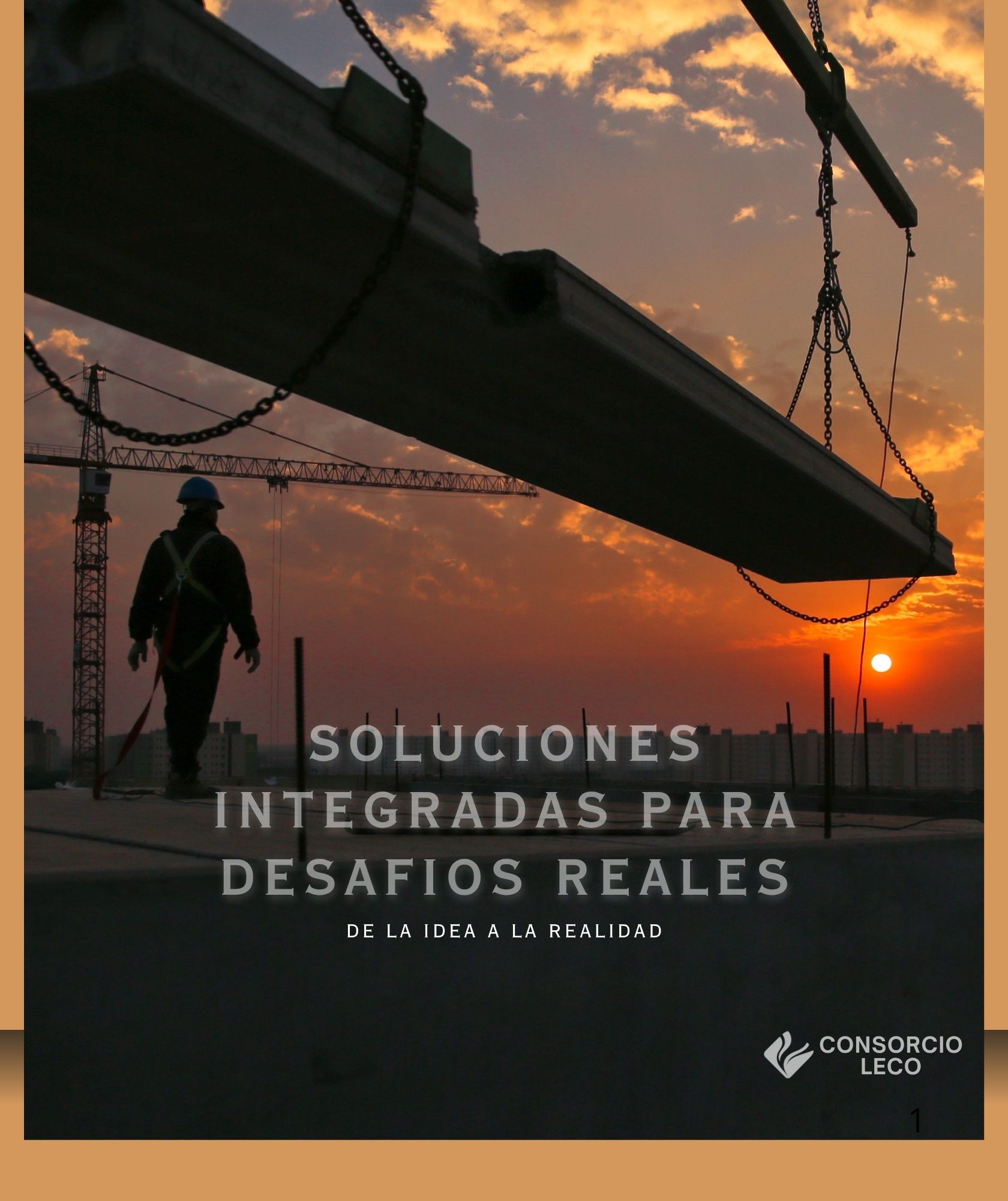 Portada del brochure de Consorcio Leco