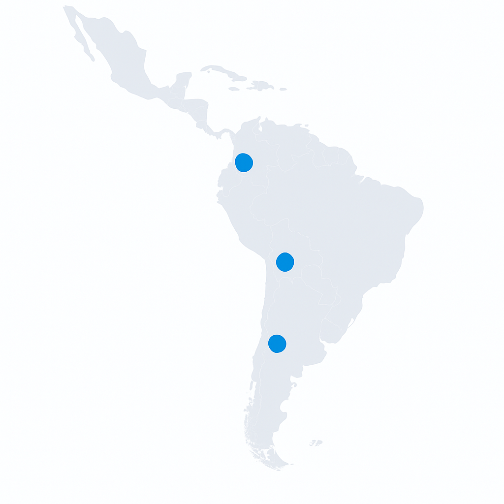 Mapa de América Latina
